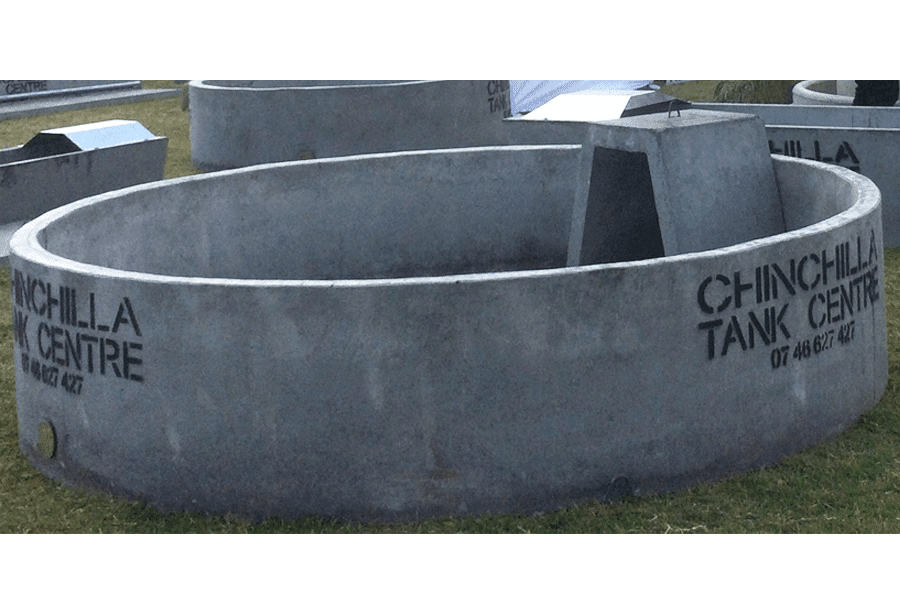 10 foot x 24” Round Trough Australia