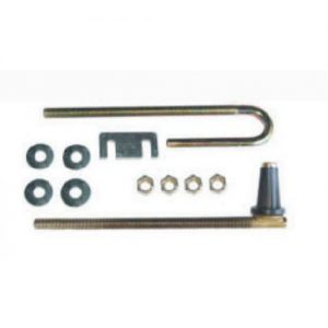 Budget 400mm Field Gate Hinge Set x-fastener