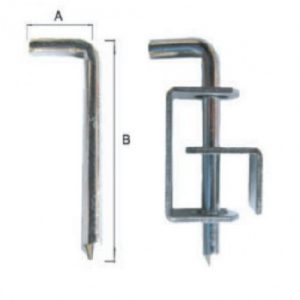 150mmx12mm Drop Pin w/ 5mm tapered end