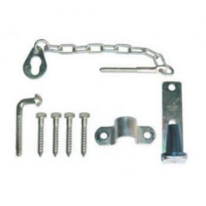Ezy Fix Hinges - Eco Set w/ Mushroom Top Screw Fastener