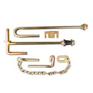 400mm Field Gate Hinge Set with SRF