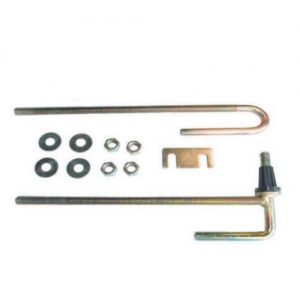 400mm Field Gate Hinge Set x-fastener