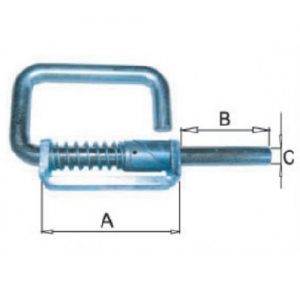Universal Slam Latch 20mm/100mm Pin