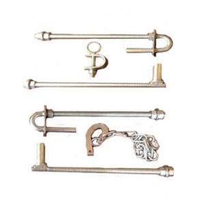 400MM Double Simplex Gate Hinge Kit
