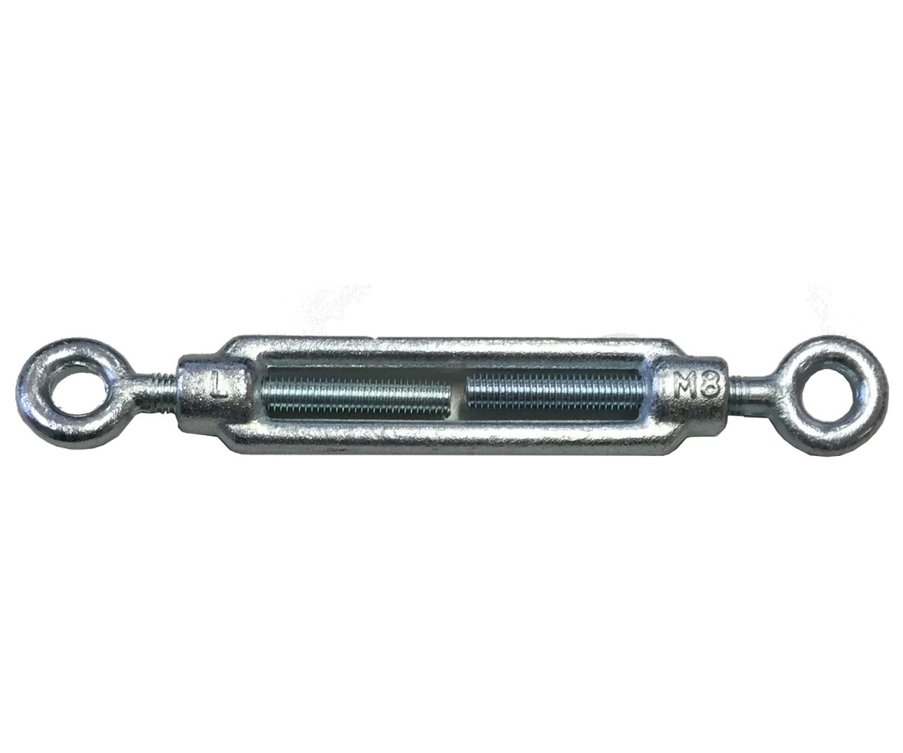 Tenditore Occhio/Occhio In Acciaio Inox Con Corpo Esagonale In Alluminio – Per Corde E Cavi, Uso Marino Ed Esterno