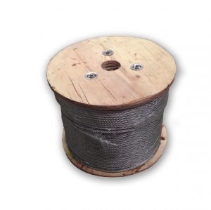 8mm Electrogal Wire Rope 6X19+FC 400m-Roll