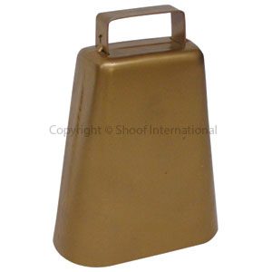 Cow Bell Oblong 10cm Tall
