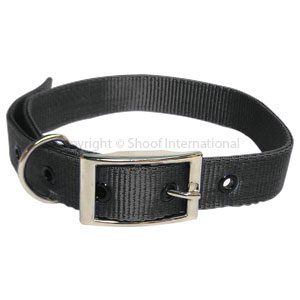 Goat Collar Nylon Buck Black