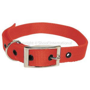 Goat Collar Nylon Buck Red