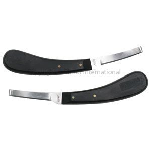 Hoof Knife Aesculap Ebony Hdl Left Hand