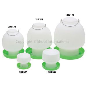 Poultry Drinker Crown Ball 1.3L 12p