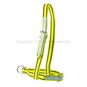 Halter Webbing Cow Yellow