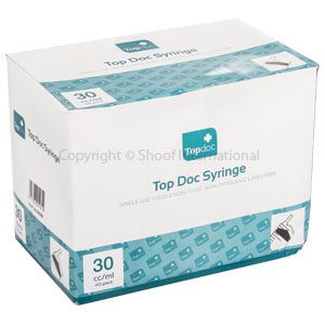 Syringe Topdoc 30ml 40pkX