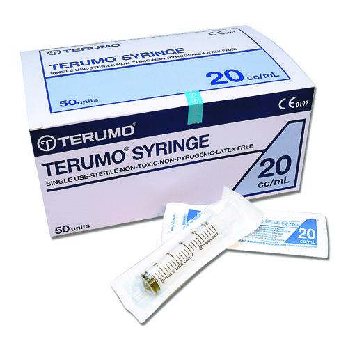Terumo Disposable Syringes 50ml/60ml – 20 Pack (Box)