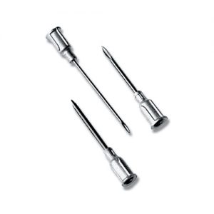 Aluminium Hub Needles 14g 1 1/2" - 100 Pack