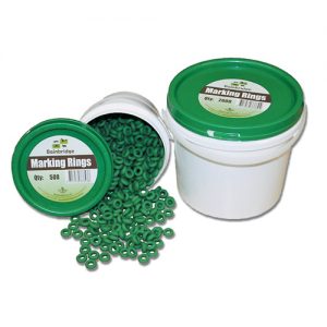 Bainbridge Marking Rings Green - 2000 Pail