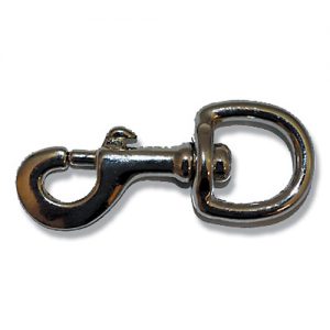 Round Swivel Eye Snaphook - NP Heavy Duty 28mm