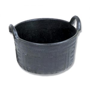 Feed Tub Recycled Rubber 37 Ltr (2 Handles)