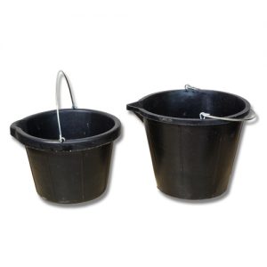 Recycled Rubber Bucket - 14 Ltr