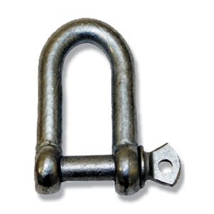 D Shackle - Galvanised 16mm