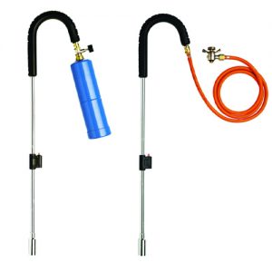 Weed Burner Hose - Stainless Steel Braided - 1.5 Metre