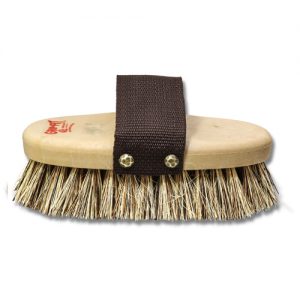 Grip-Fit Medium Stiff  Brown Fibre Brush