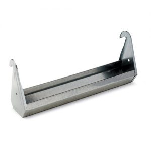 Galvanised Hanging Trough Drinker - 50cm long