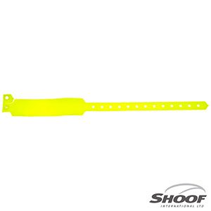 Neck Band Kid PVC 30cm Yellow 50-pack