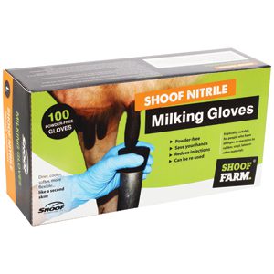 Milking Gloves Shoof Nitrile Sm/100