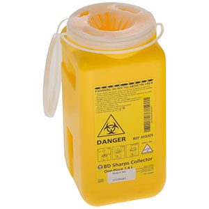 Sharps Container BD Small 1.4L