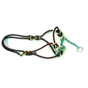 Halter Hackamore Calf Black