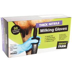 Milking Gloves Thick Nitrile X-Large/50