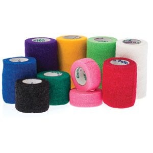 Bandage Cohesive Coflex 10cm Blue each