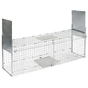 Trap Double Entry Kerbl 100cm Folding