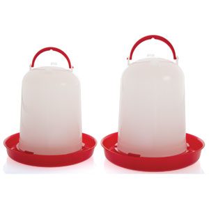 Poultry Drinker Bottom-fill(1) 8L(red)