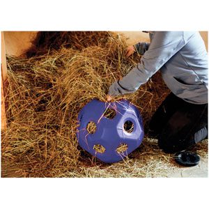 Horse Toy Hayball Blue