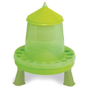 Poultry Feeder Gaun Transp 4kg wlegs
