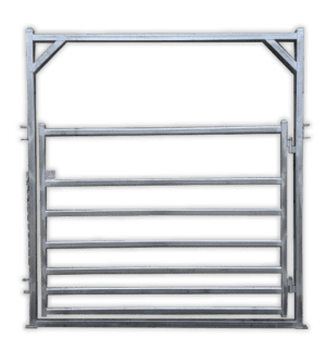Combination Gate in Frame Oval