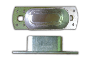 Cattle Rail Joiner 115x42 w/ End Plate