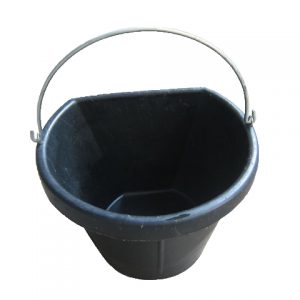 18Lt Hanging Feeder Bucket w/ Flat Back