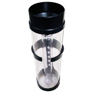 Professional Manual Rain Gauge (BLACK)