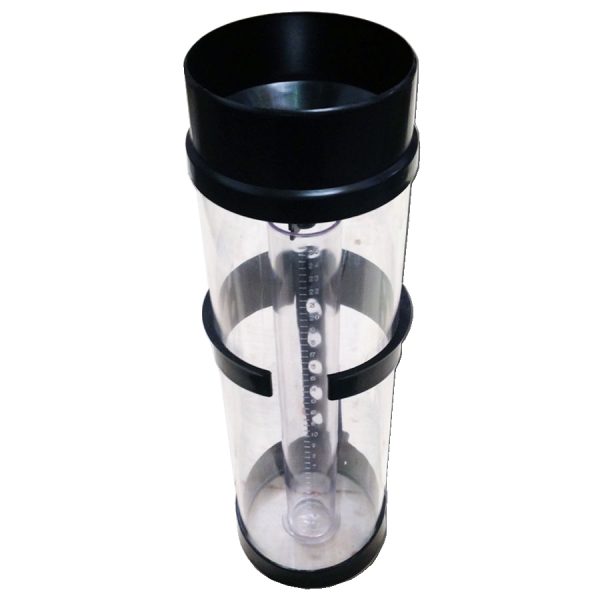 Professional Manual Rain Gauge (BLACK)