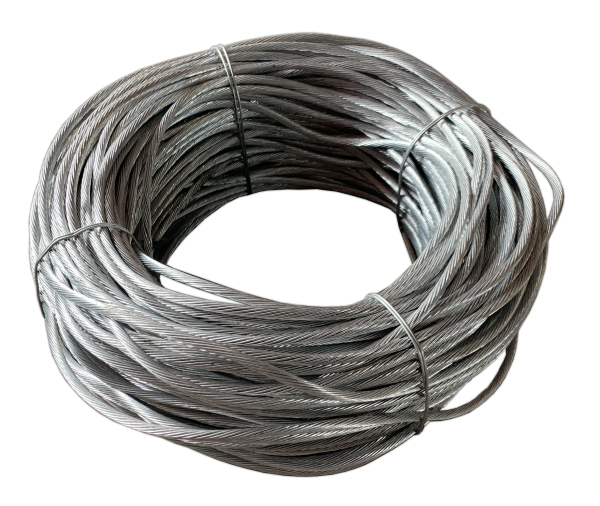 6.5mm Twisted Cattle Cable 200m (1×7)