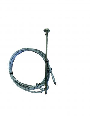 Stay Plate 8mm Cable Stay - Electrogal