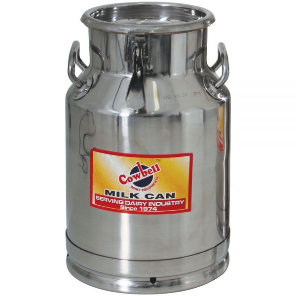Milk Can Stainless Cowbell 20L Sealable
