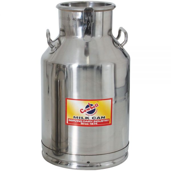 Milk Can Stainless Cowbell 40L Sealable