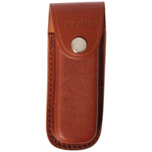Knife Pouch Leather Moulded 12cm