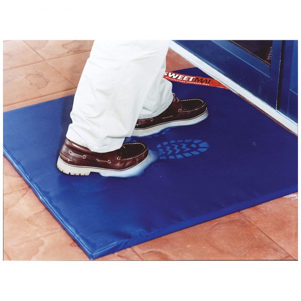 Disinfection Mat 85 x 60cm blue