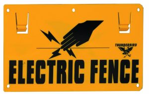 Sign - ELECTRIC FENCE