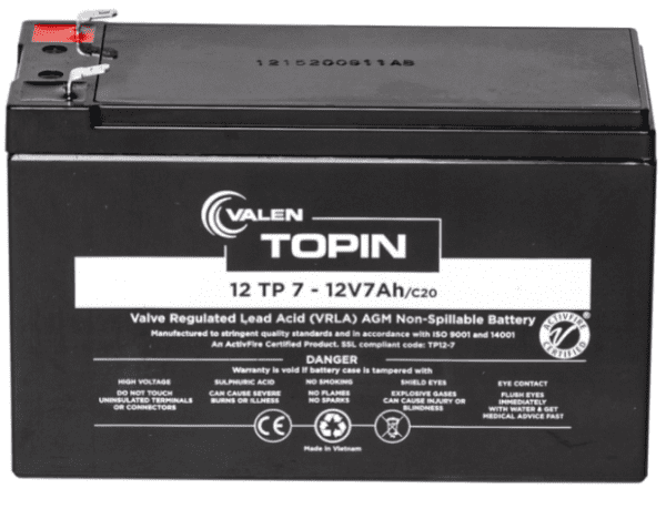 12 Volt / 7.2 A/H Rechargeable Battery